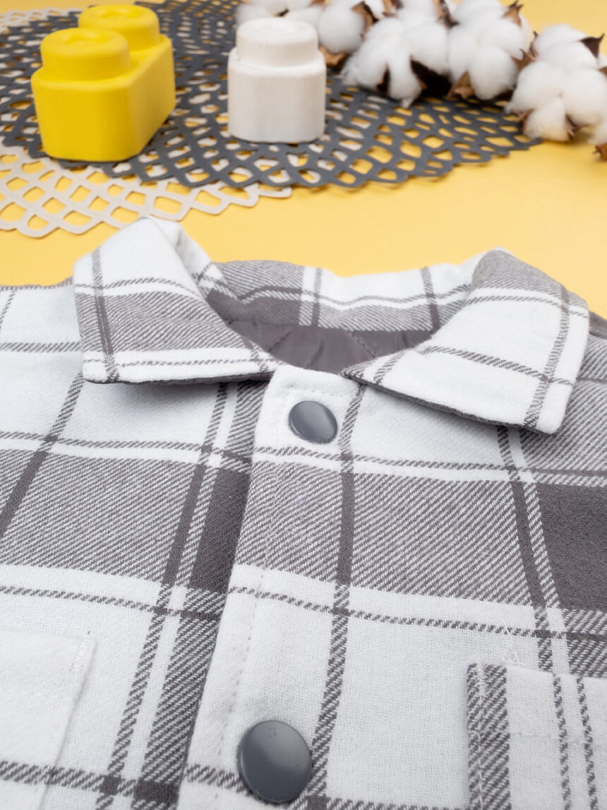Giacca bambino reversibile scozzese - Prénatal