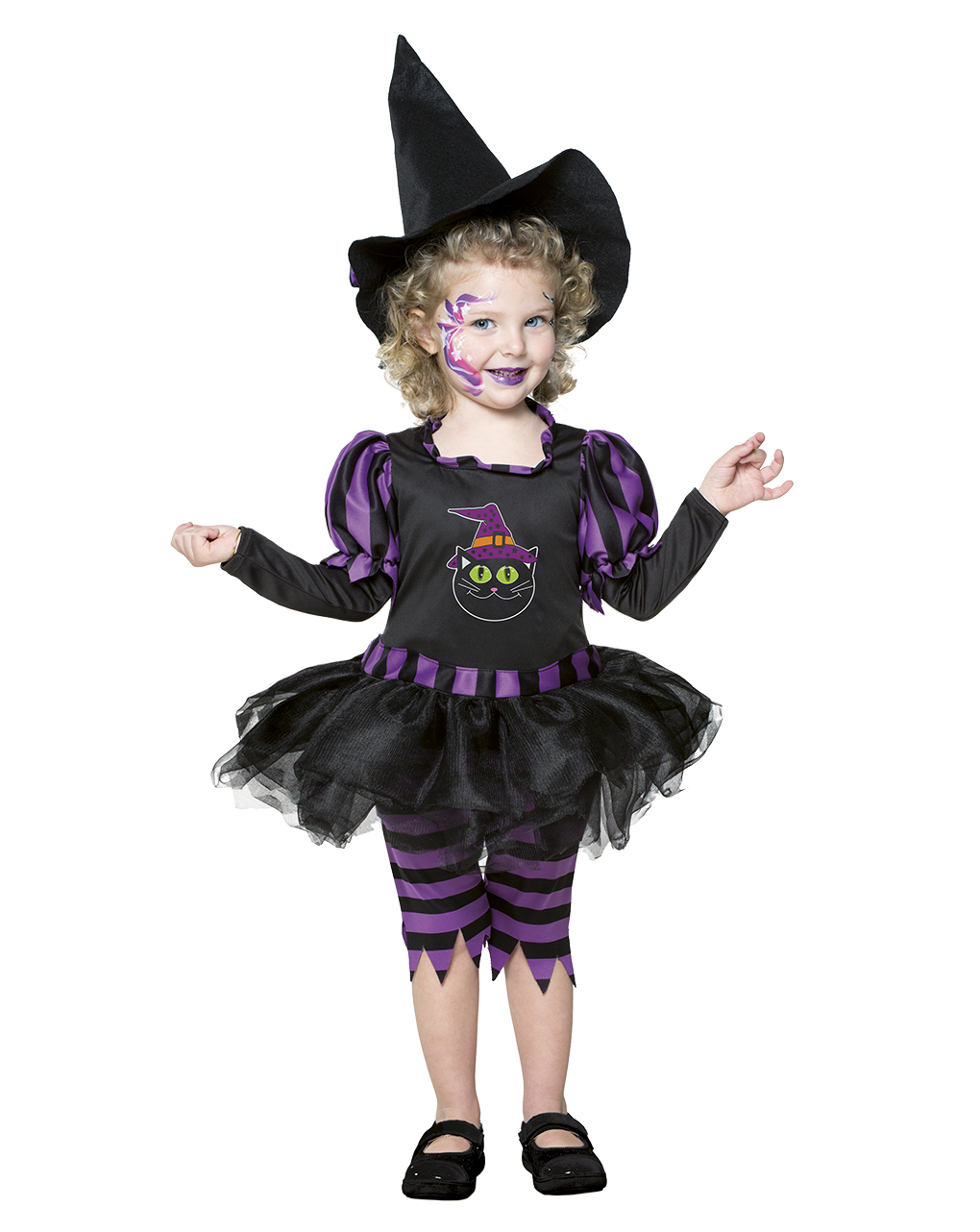 Costume streghella baby 2-3 anni - carnaval queen