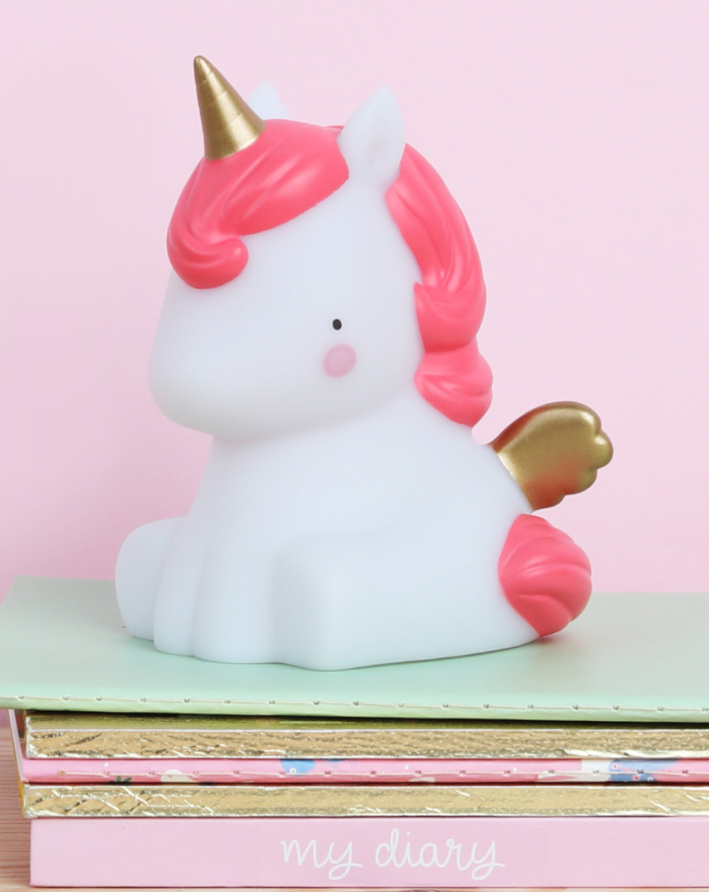 Luce piccola a led - unicorno gold limited edition - a little lovely company - Little Lovely Company