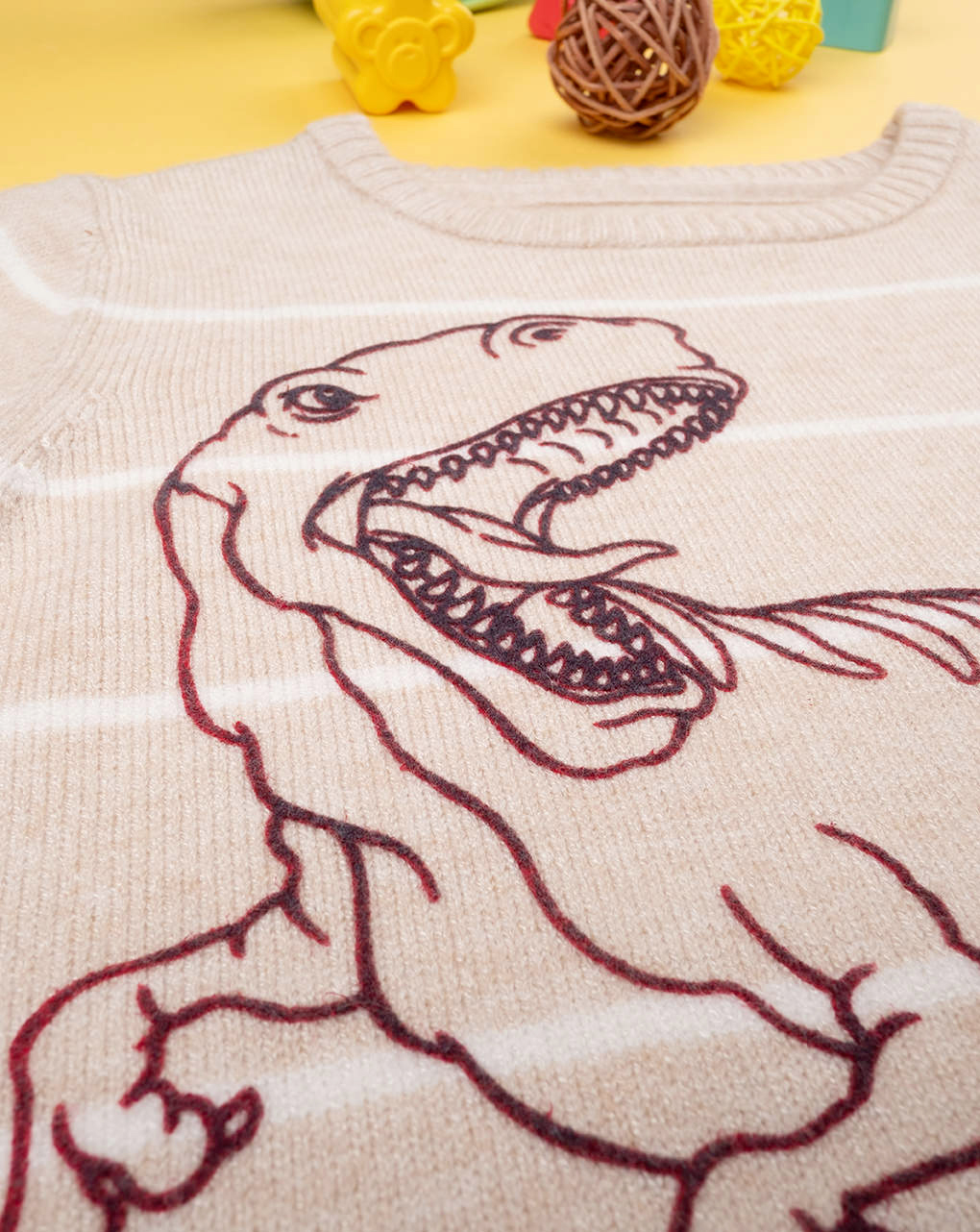 Maglia tricot bambino "dinosrauro" - Prénatal