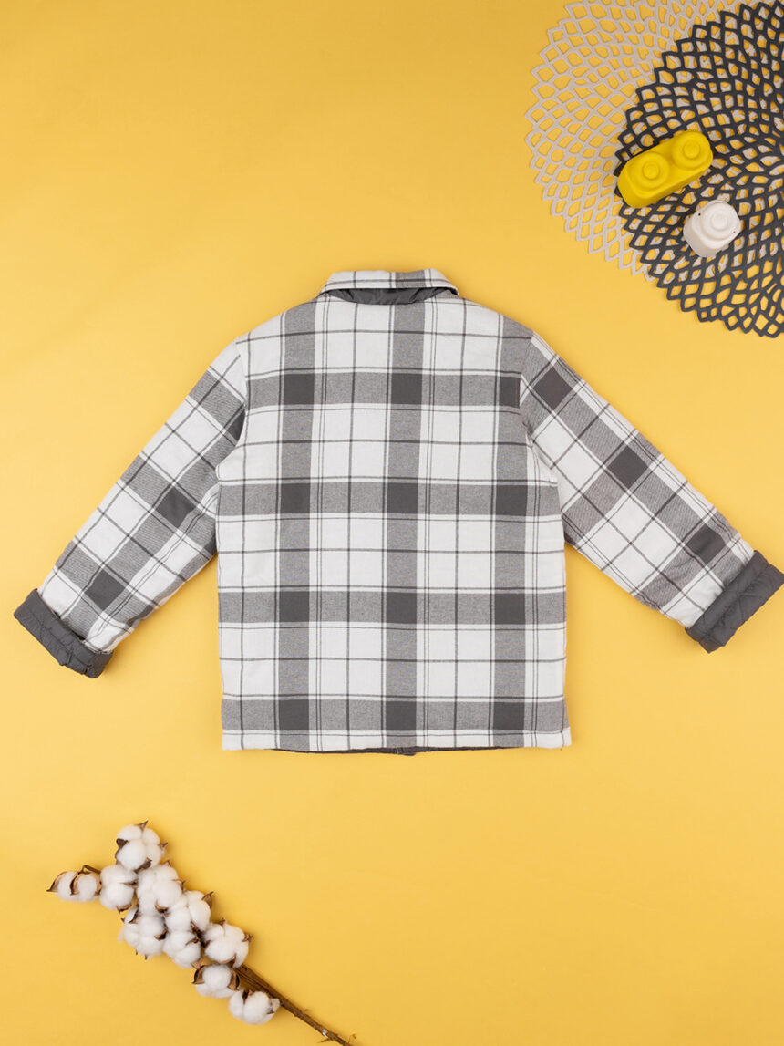 Giacca bambino reversibile scozzese - Prénatal