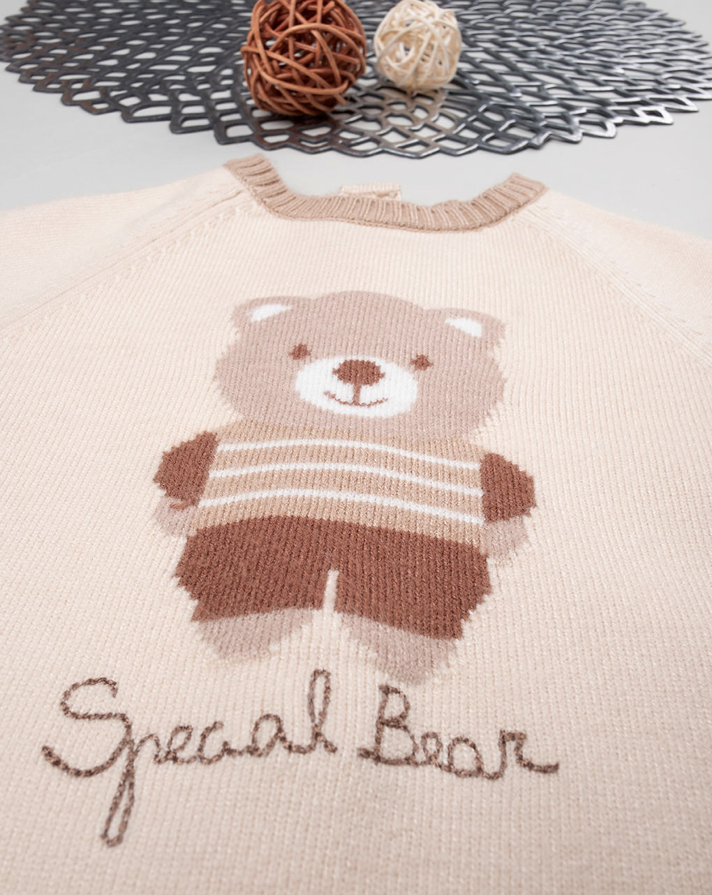 Tutina tricot neonato "my teddy" - Prénatal