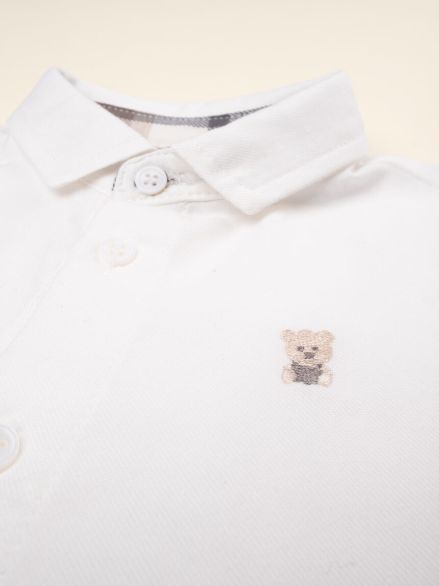 Camicia bimbo panna - Prénatal