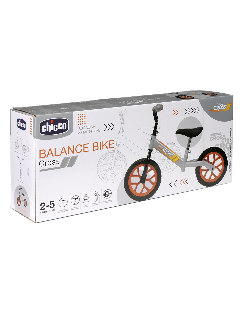 Balance bike cross 2-5 anni - chicco - Chicco