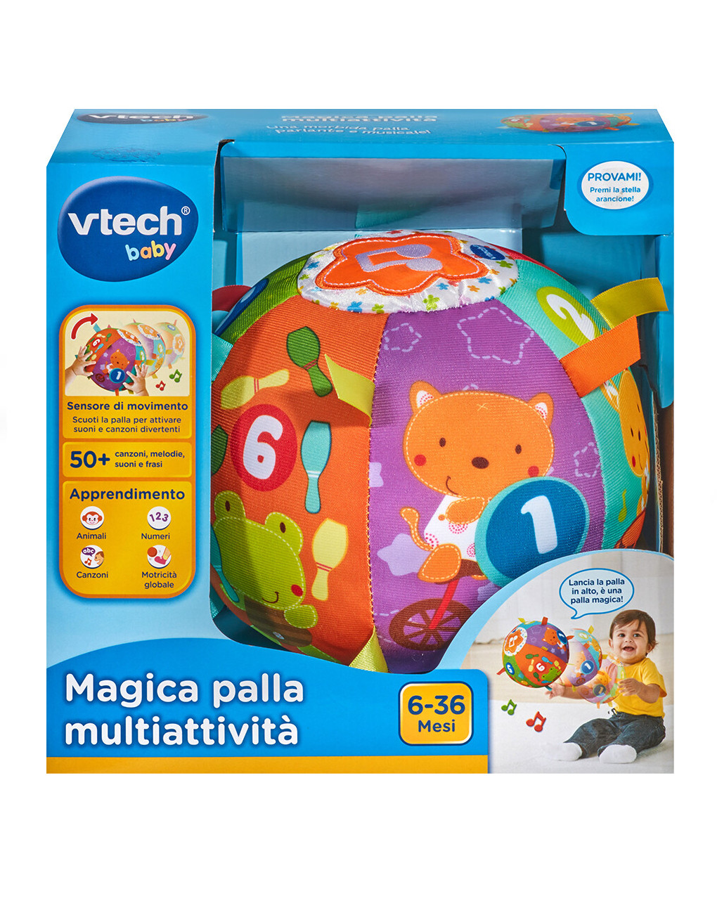 Magica palla multiattività 6-36 mesi - vtech - VTECH