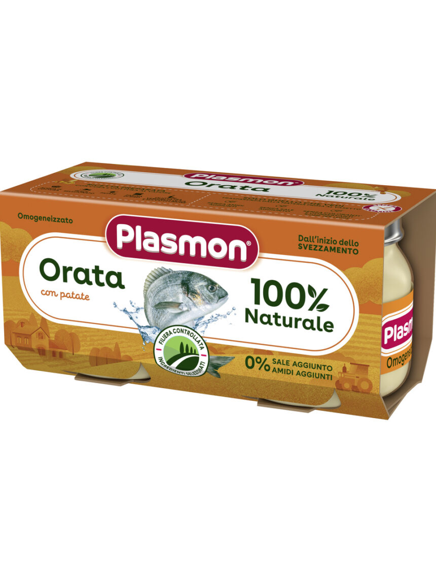 Plasmon – omogeneizzato orata con patate 2x80g - Plasmon