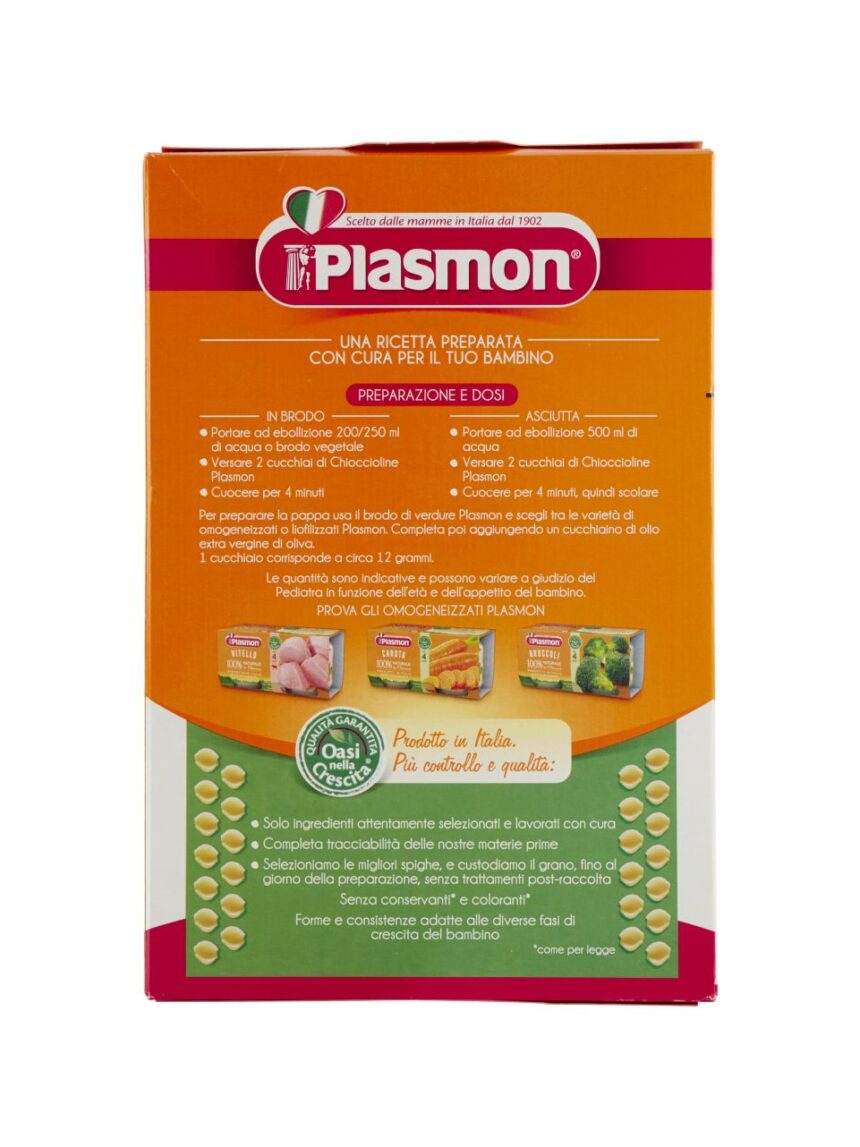 Plasmon - pastina chioccioline 340g - Plasmon