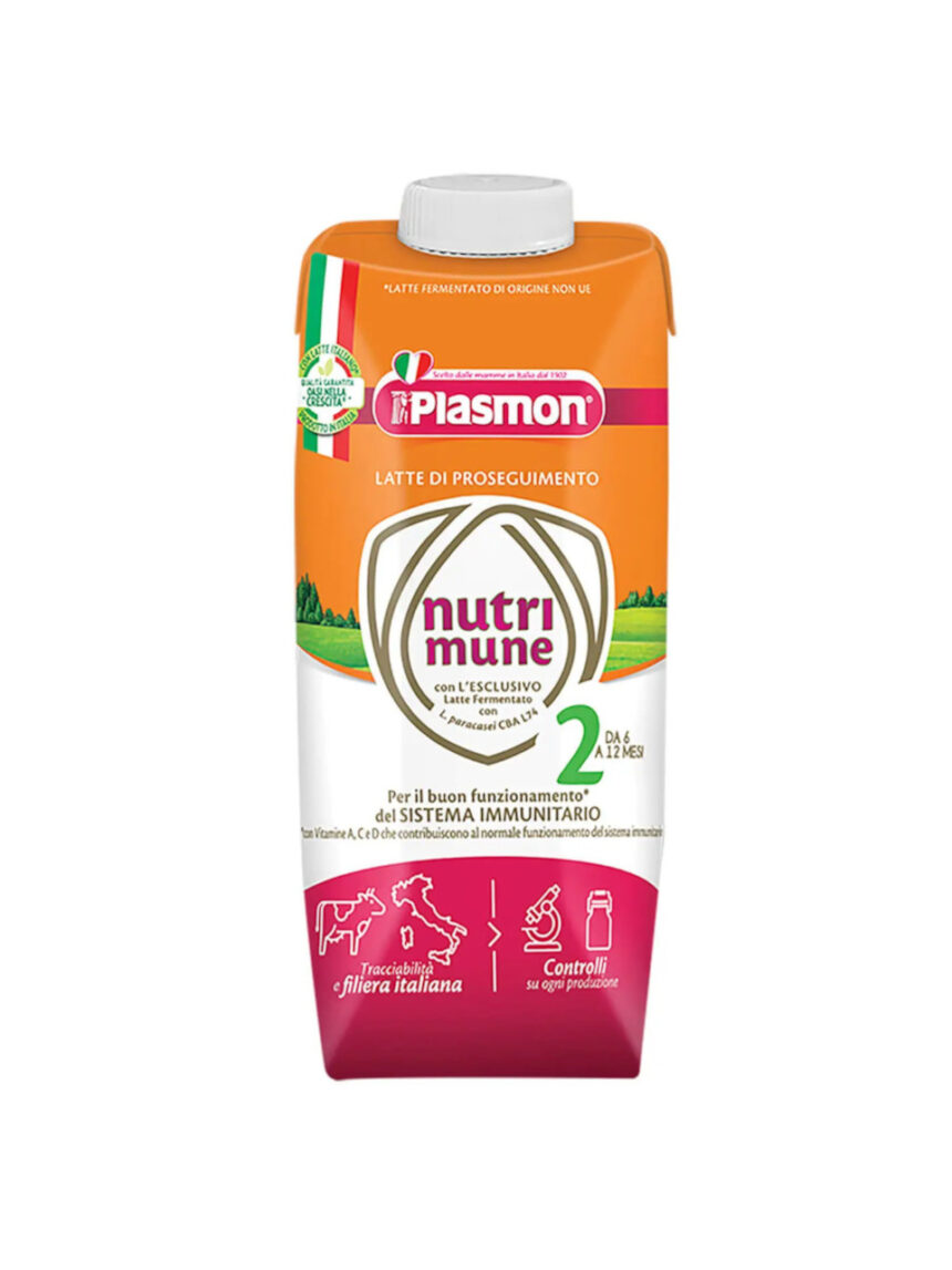 Plasmon - latte nutri-mune 2 liquido 500ml - Plasmon