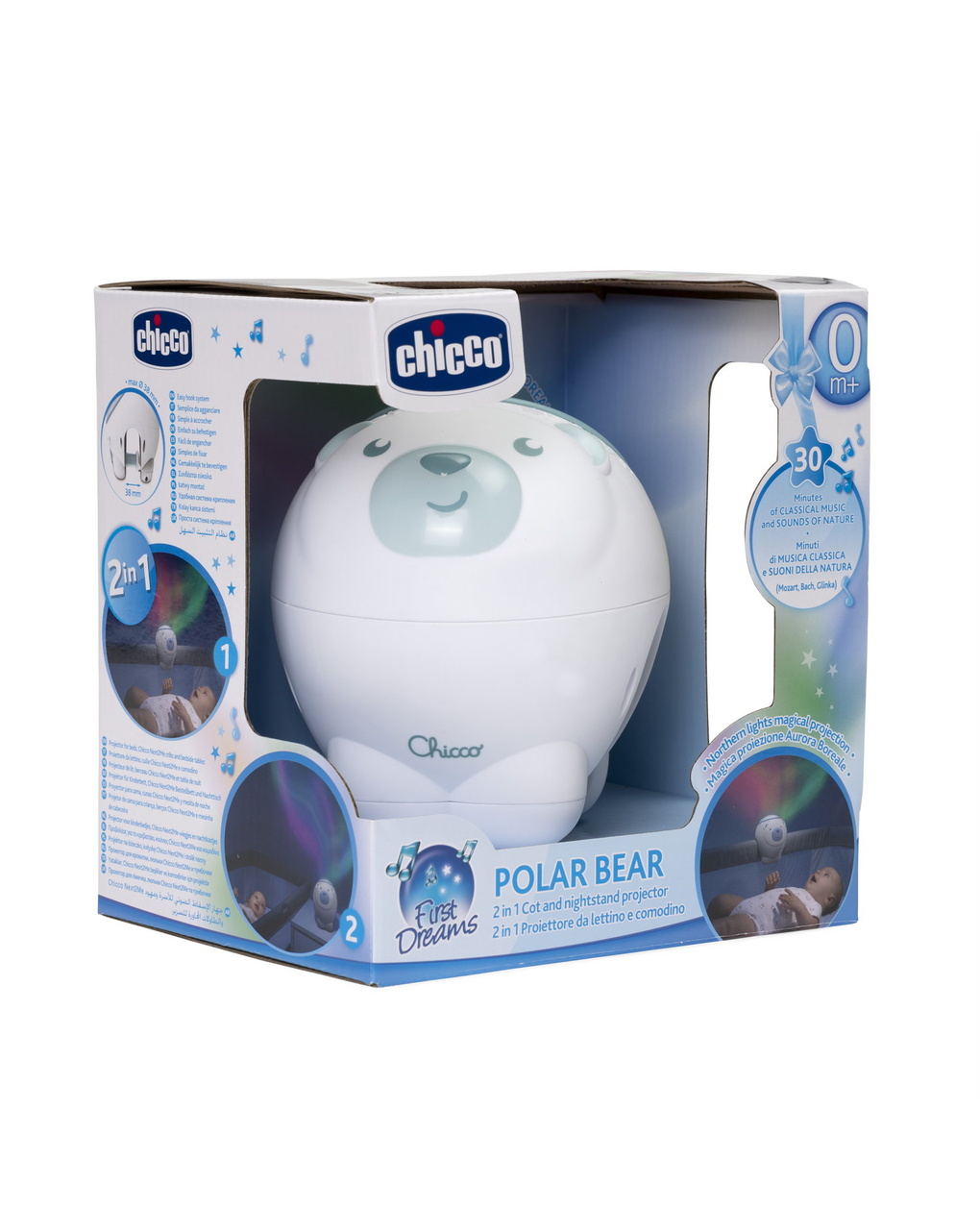 Proiettore orso polare blu 0+ mesi - chicco - Chicco