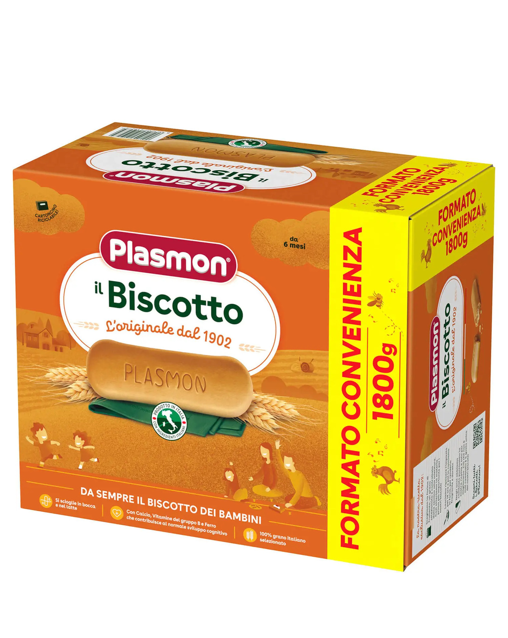 Plasmon - biscotto classico 1800g - Plasmon