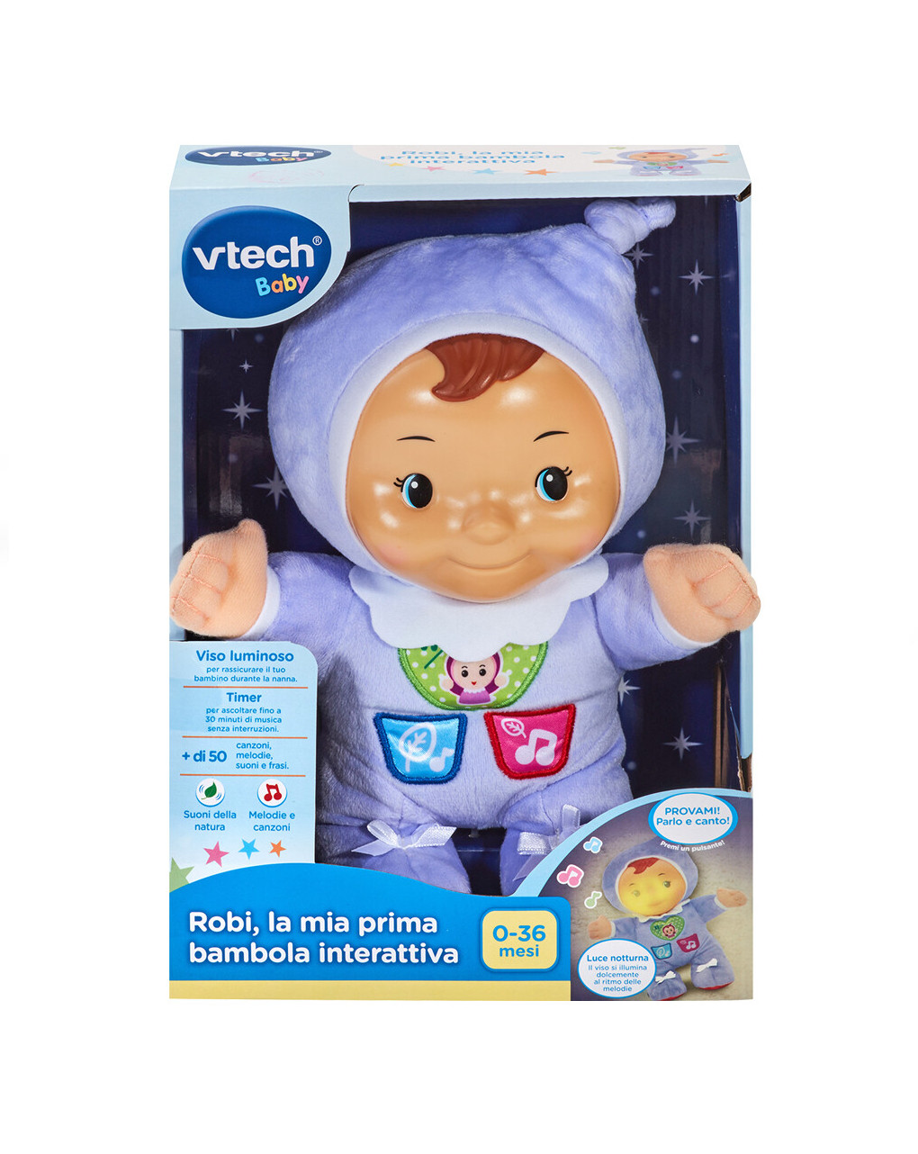 Robi la mia prima bambola interattiva 0-36 mesi - vtech - VTECH