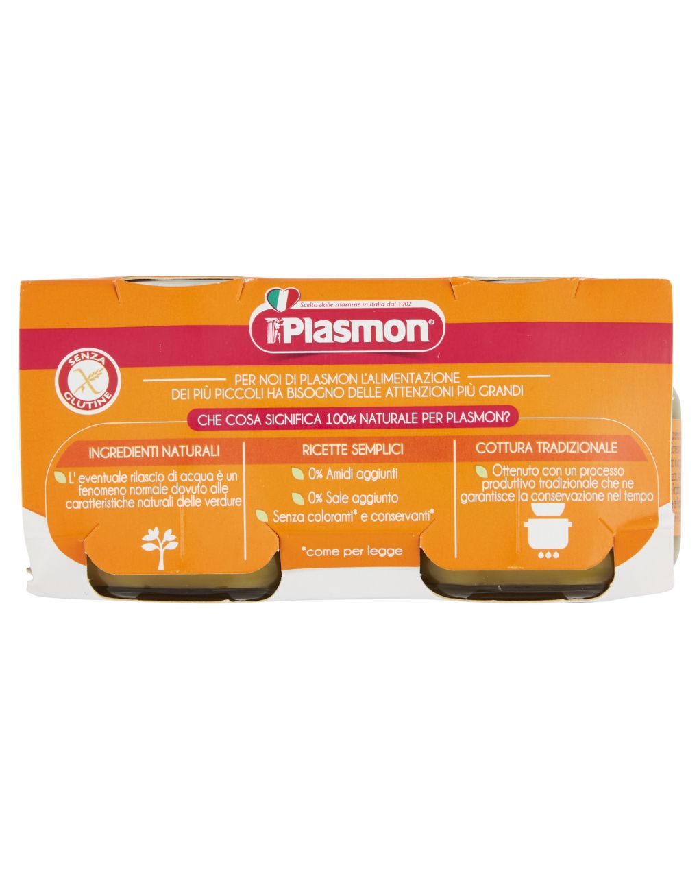 Plasmon - omogeneizzato verdure miste 4x80g - Plasmon