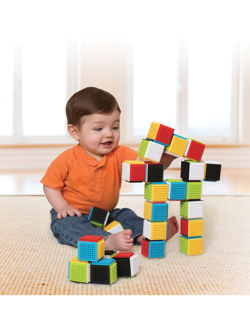 Press&stay blocchi sensoriali 6+ m - infantino - Infantino