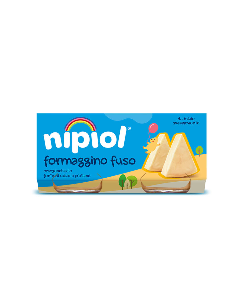 Nipiol - omogeneizzato formaggino 2x80 gr - Nipiol