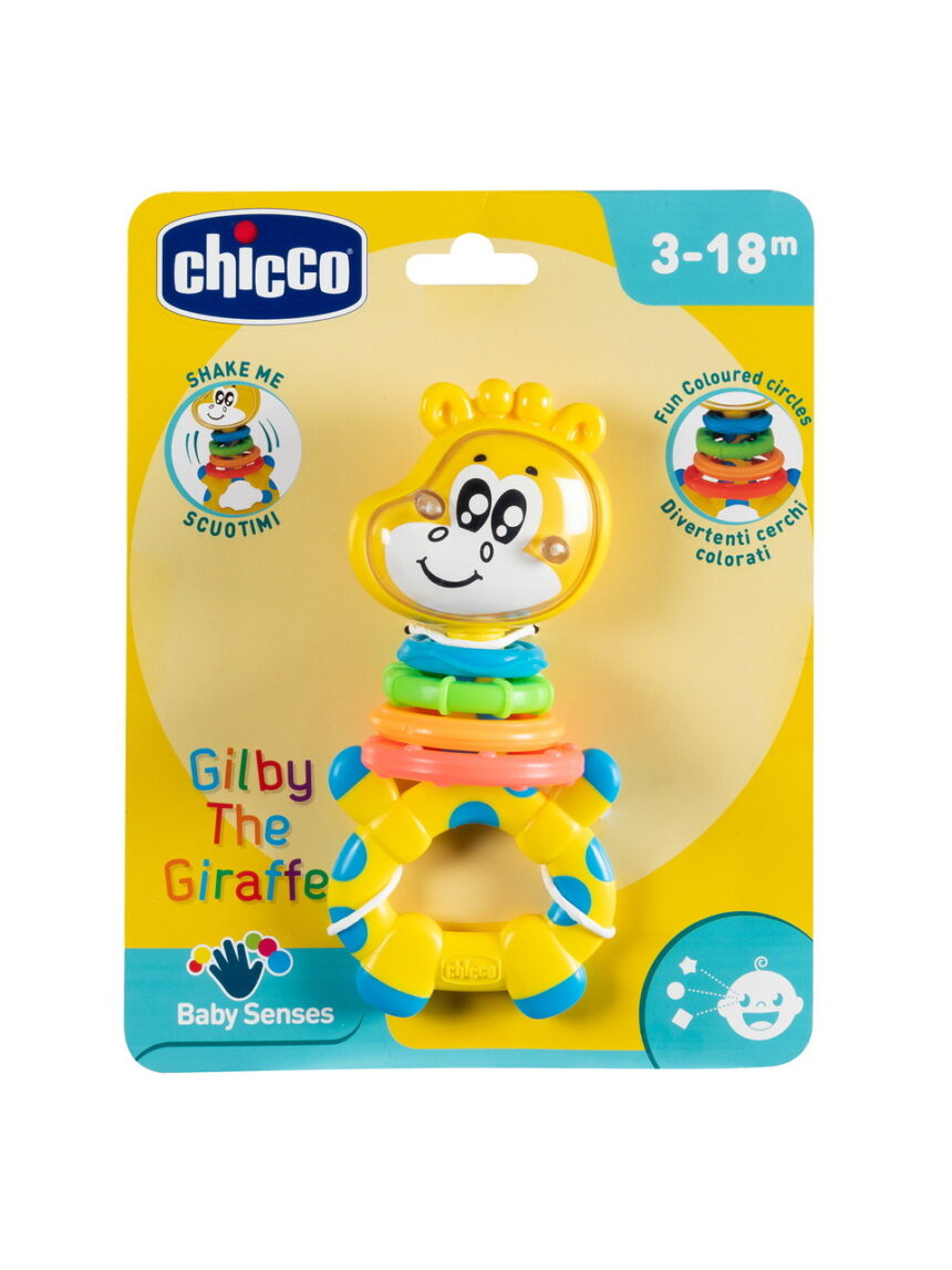 Chicco Tulipano Sonoro Eco+ Giocattolo Neonati e Bambini da 3-18