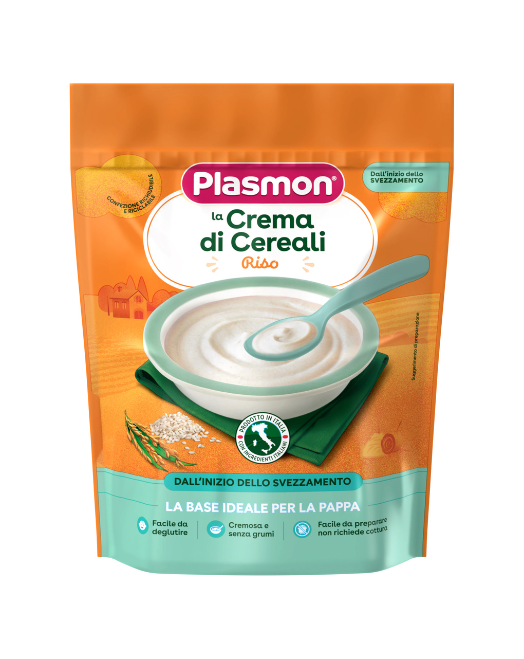 Crema di cereali al riso 200gr - plasmon