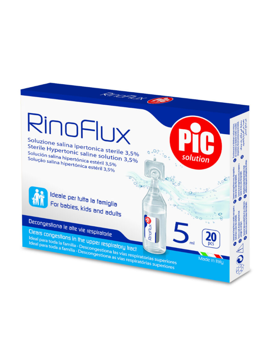 Rinoflux soluzione ipertonica nasale 20 fiale 5 ml - pic - Pic