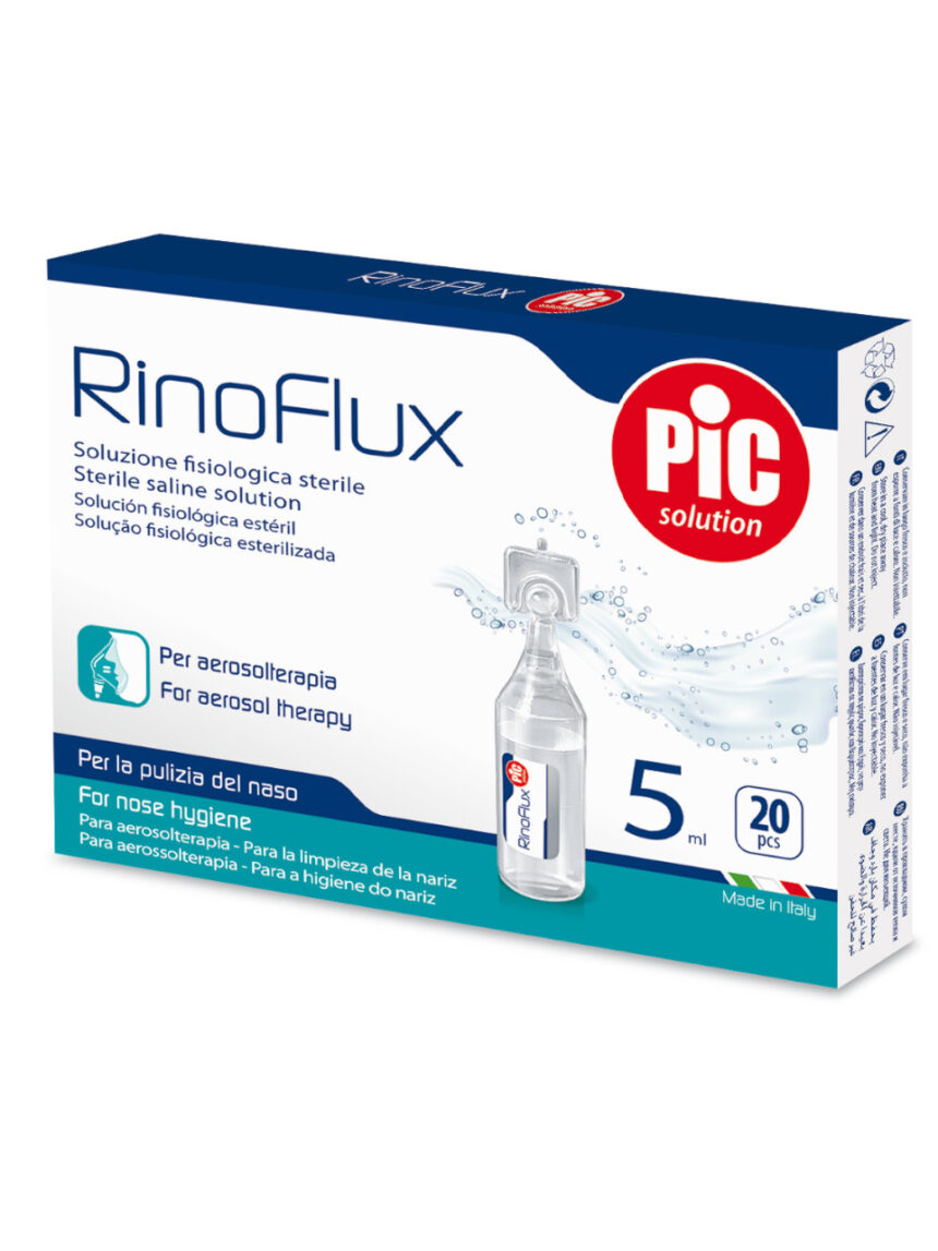 Soluzione fisiologica rinoflux 20 fiale 5ml - pic - Pic