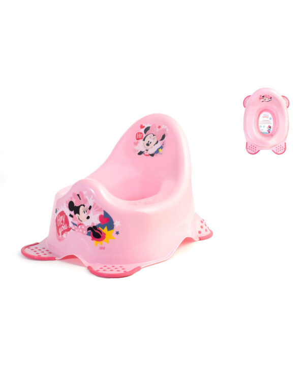Set Minnie Cosmo Lulabi 3 Pezzi Per Bambini - Piatti E Bicchiere In Polipropilene Rosa Decorato - Foto 7