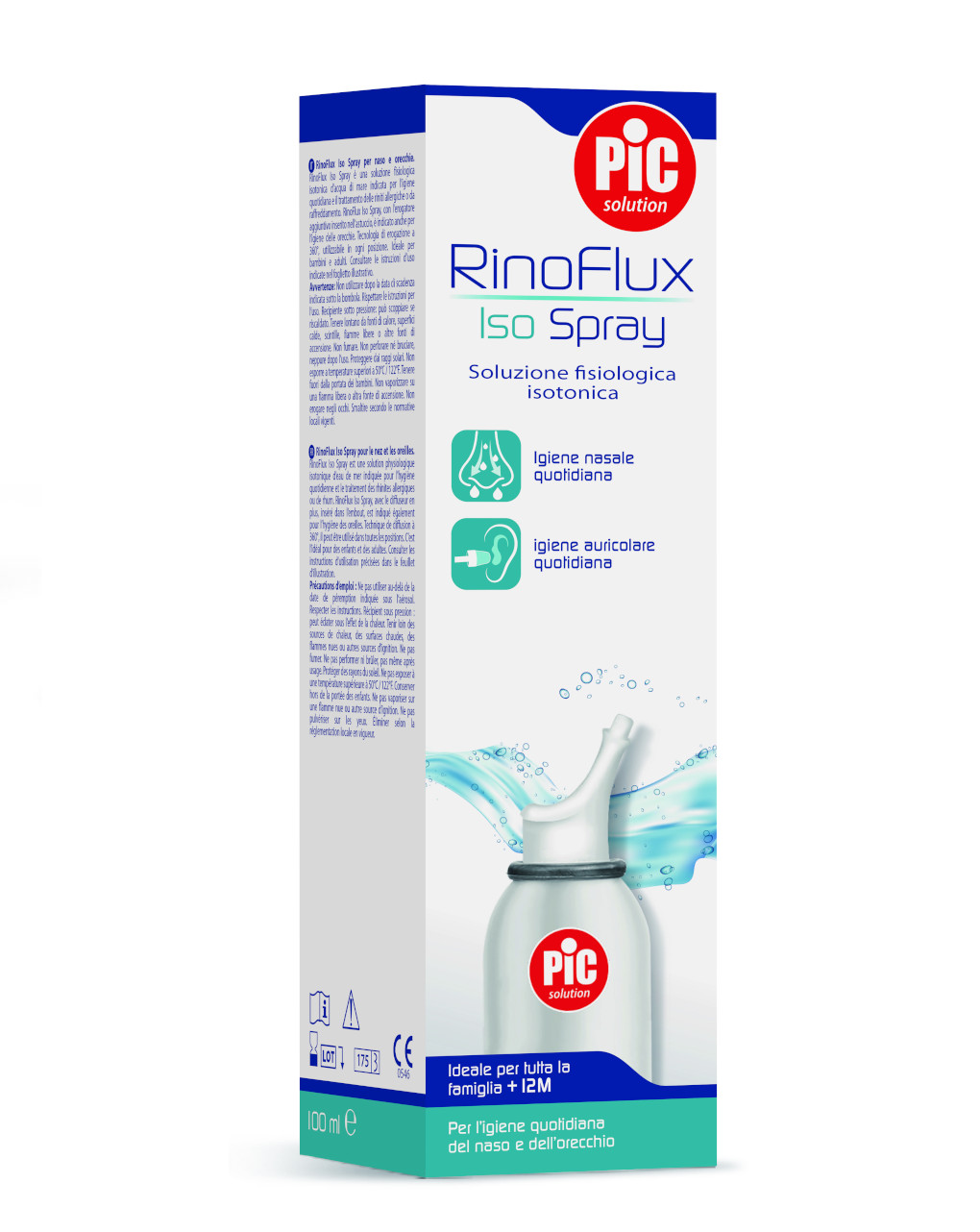 Soluzione salina rinoflux iso spray 100ml - pic