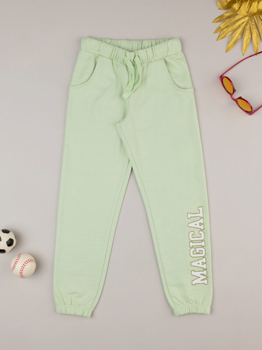 Pantalone sportivo leggero verde - Prénatal