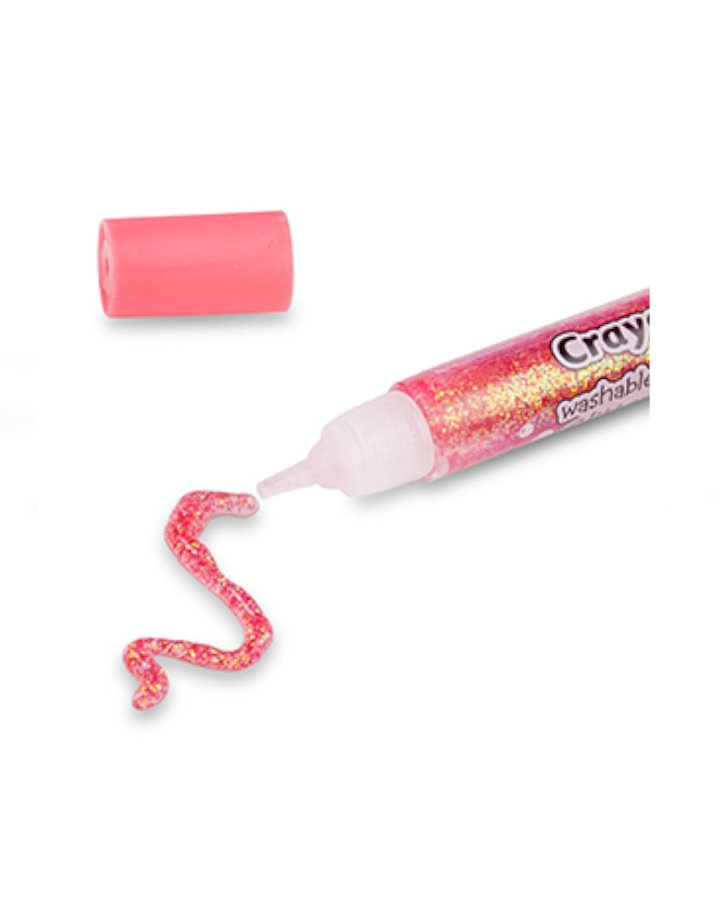 Colle glitter lavabili - confezione da 8 pezzi - crayola pastel - Crayola