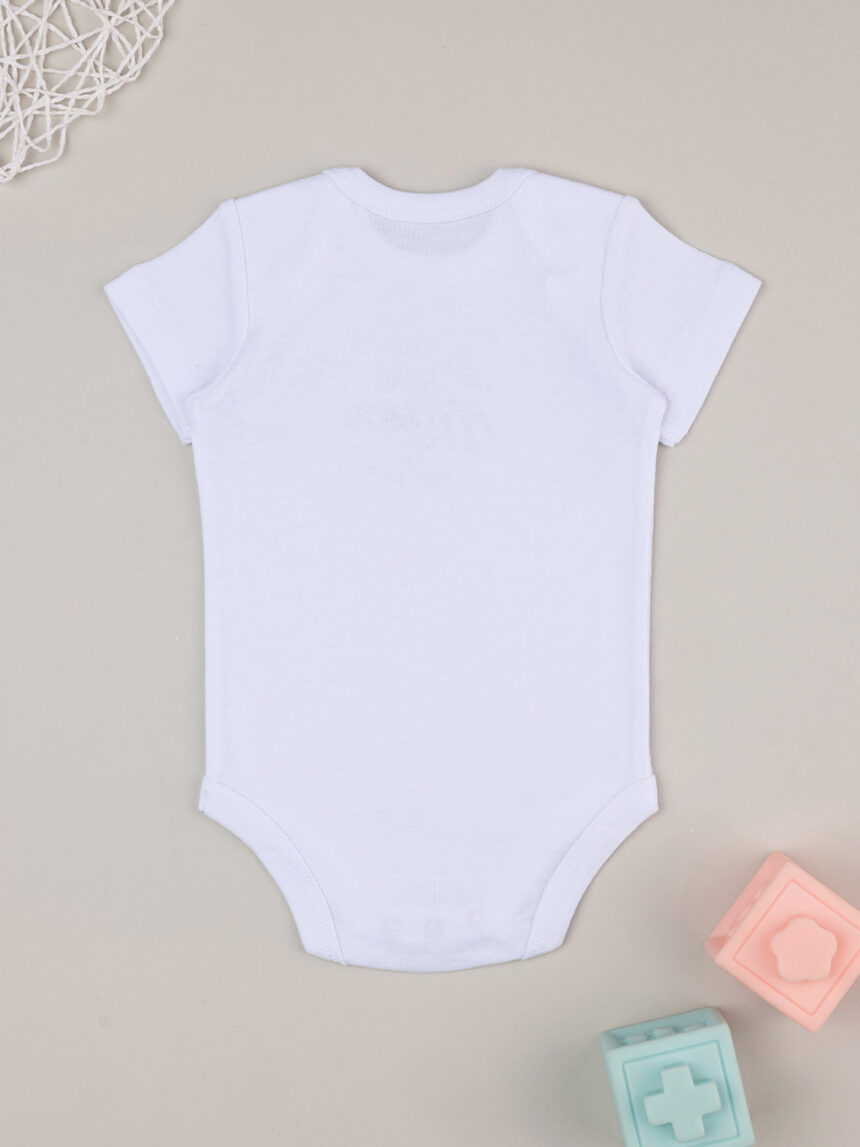 Body bianco neonato con stampa - Prénatal