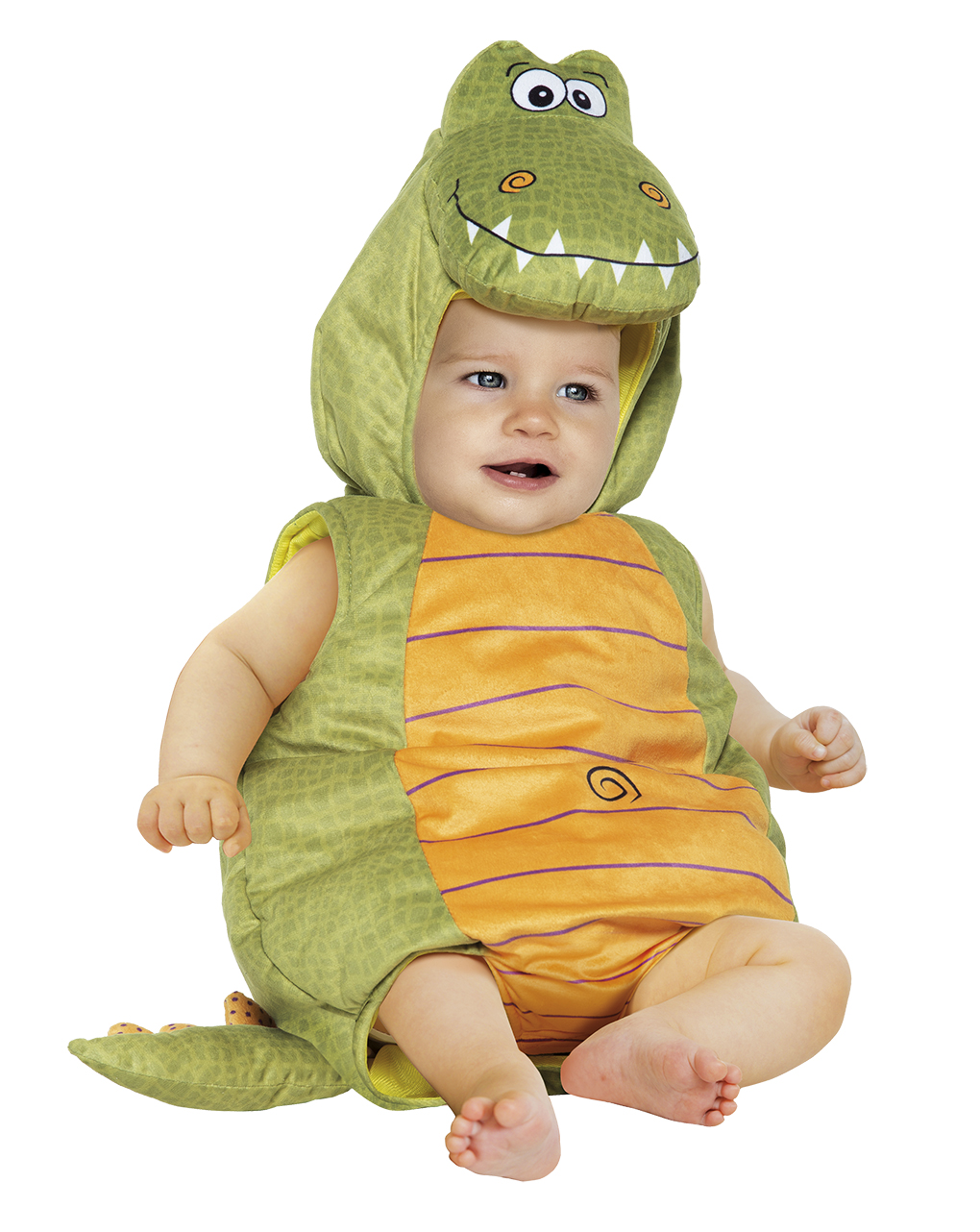 Costume baby dinosauro 6/12 mesi - carnaval queen
