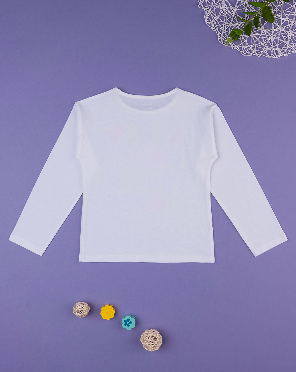 T-shirt bambina bianca con stampa - Prénatal