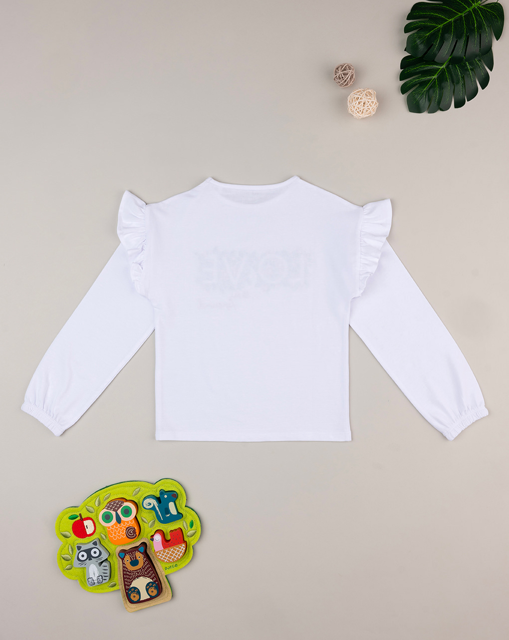 T-shirt jersey bimba bianca - Prénatal