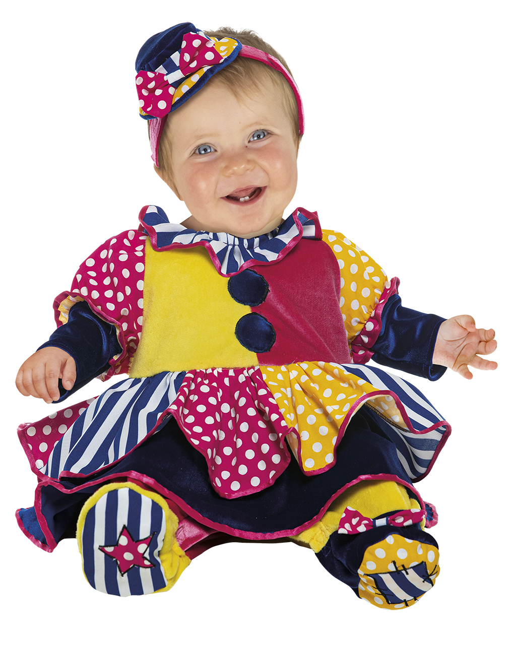 Costume clown baby bimba - carnaval queen