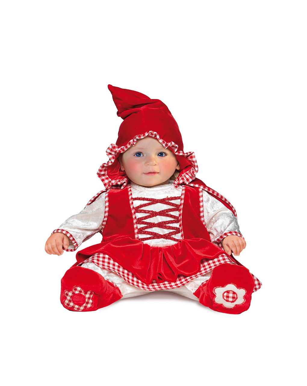 Costume piccolo cappuccetto rosso superbaby - carnaval queen