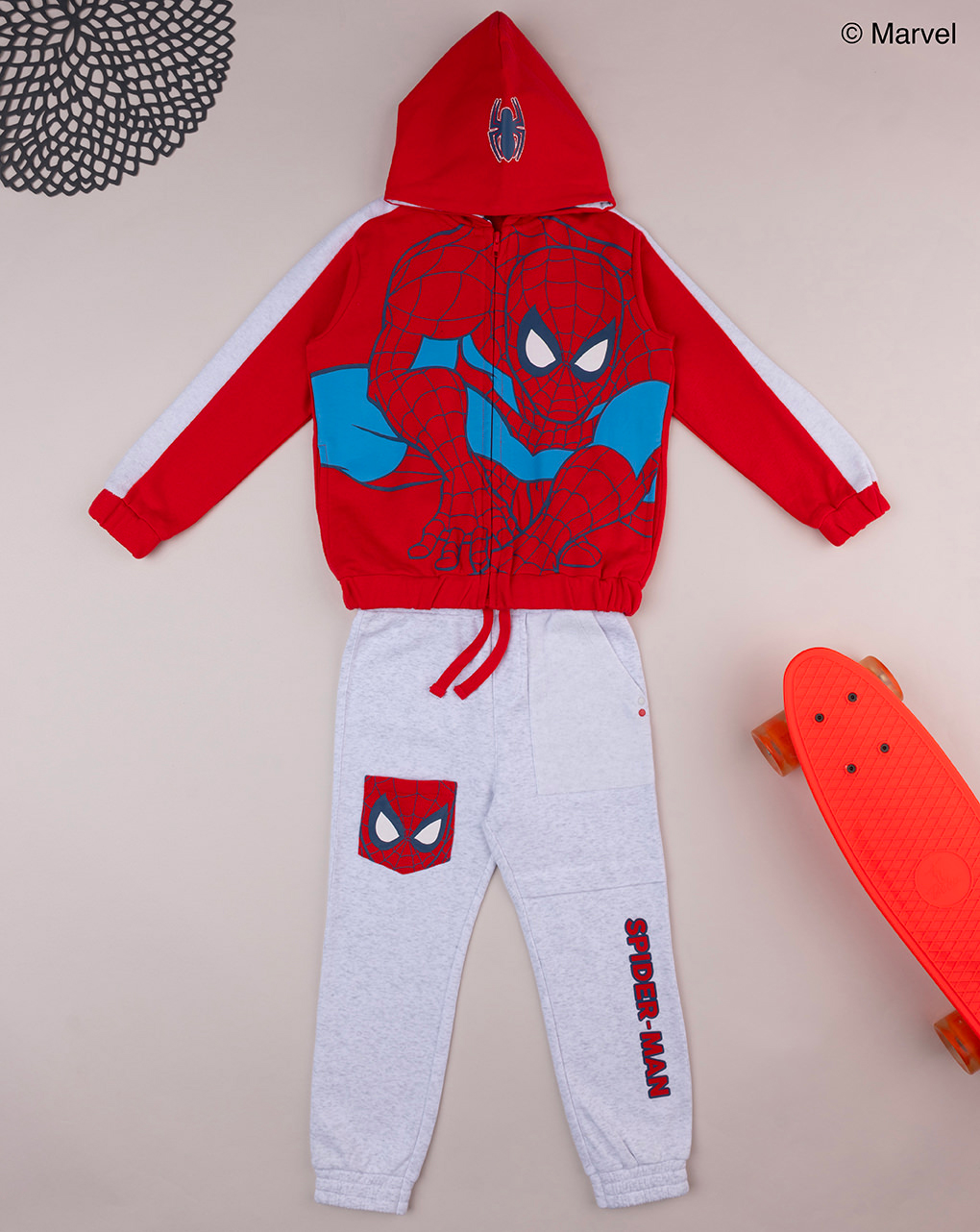 Completo jogging bambino "spiderman"