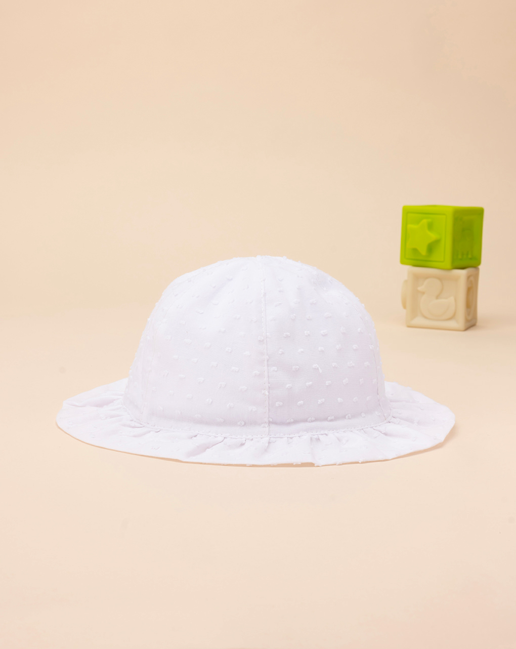 Cappello bianco estivo da bimba - Prénatal