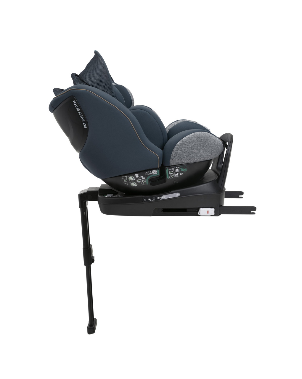 Seggiolino seat3fit air (40-125 cm) graphite melange - chicco - Chicco