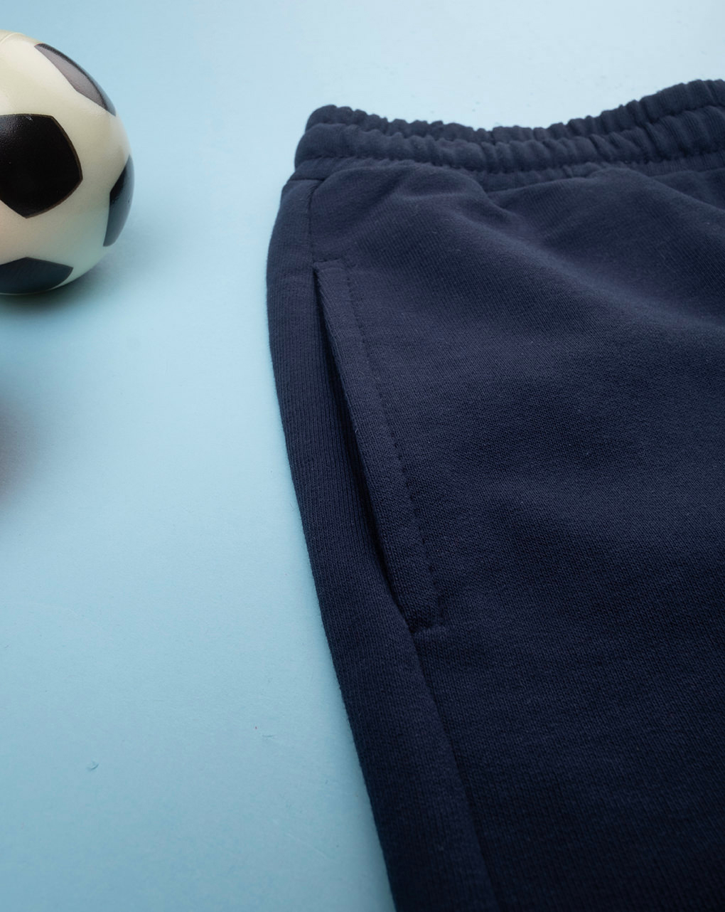 Pantalone sportivo blu bambino con stampa - Prénatal