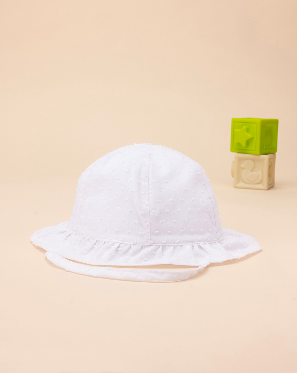 Cappello bianco estivo da bimba - Prénatal