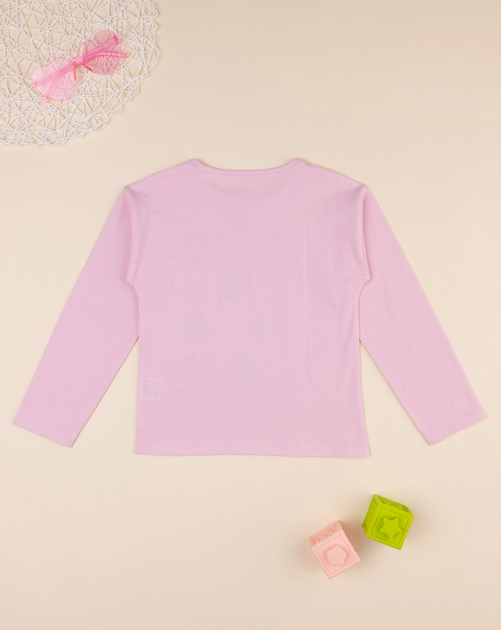 T-shirt bambina rosa con stampa - Prénatal