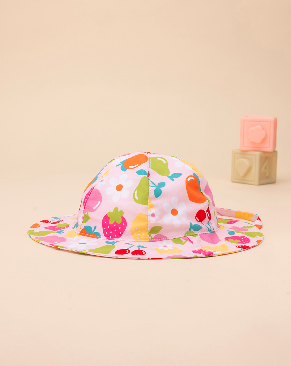 Cappello mare neonata "frutta"