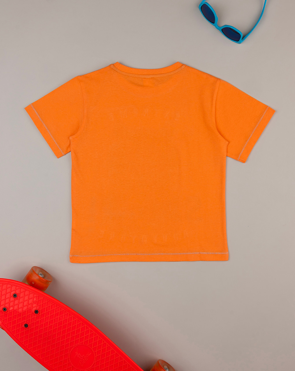 T-shirt jersey bimbo arancione - Prénatal