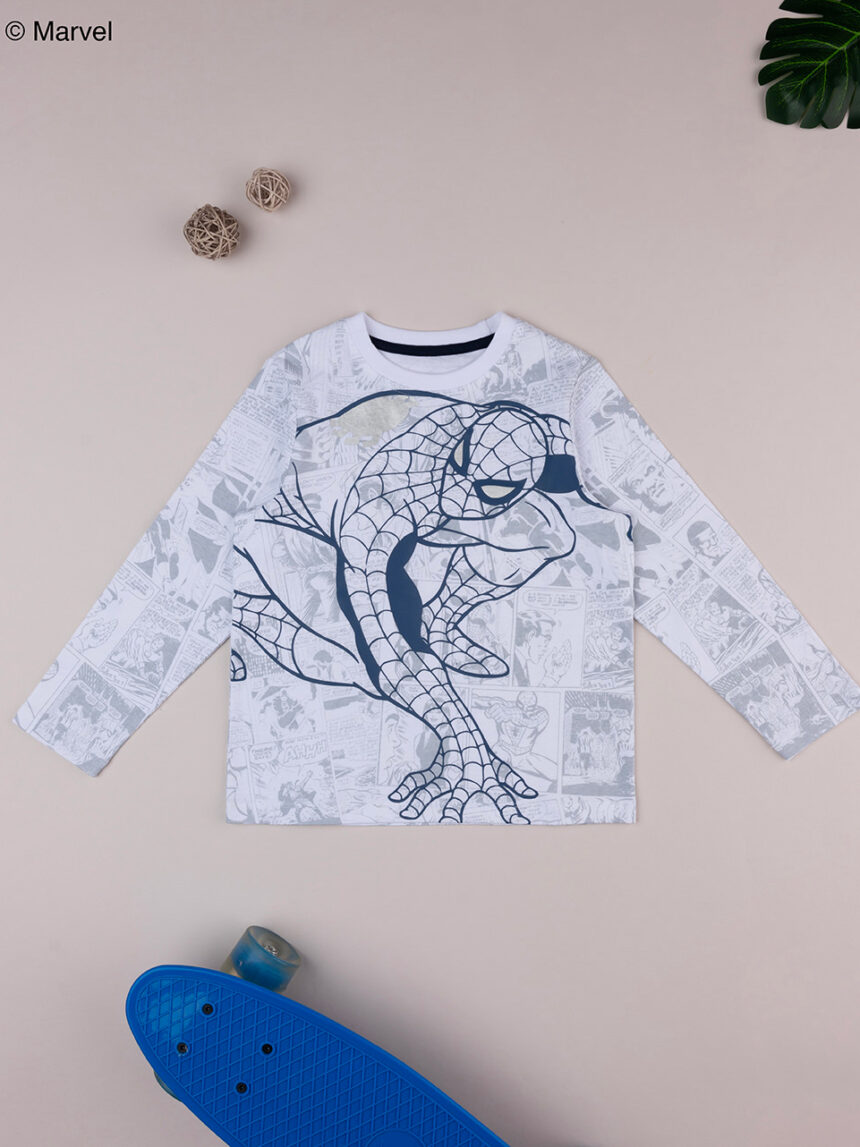 T-shirt spiderman bambino maniche lunghe - Prénatal