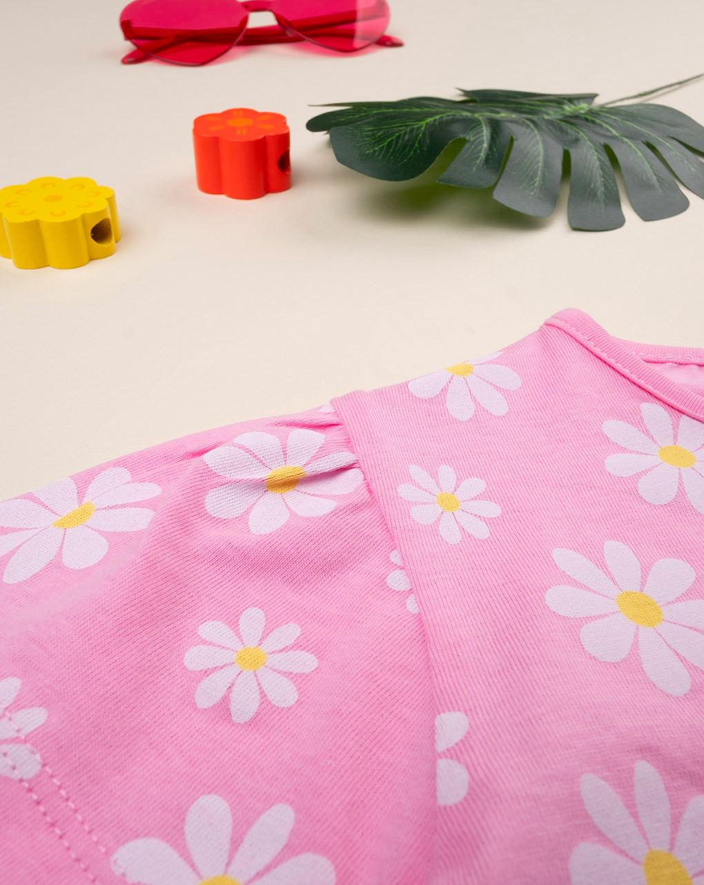 T-shirt bambina rosa stampata - Prénatal