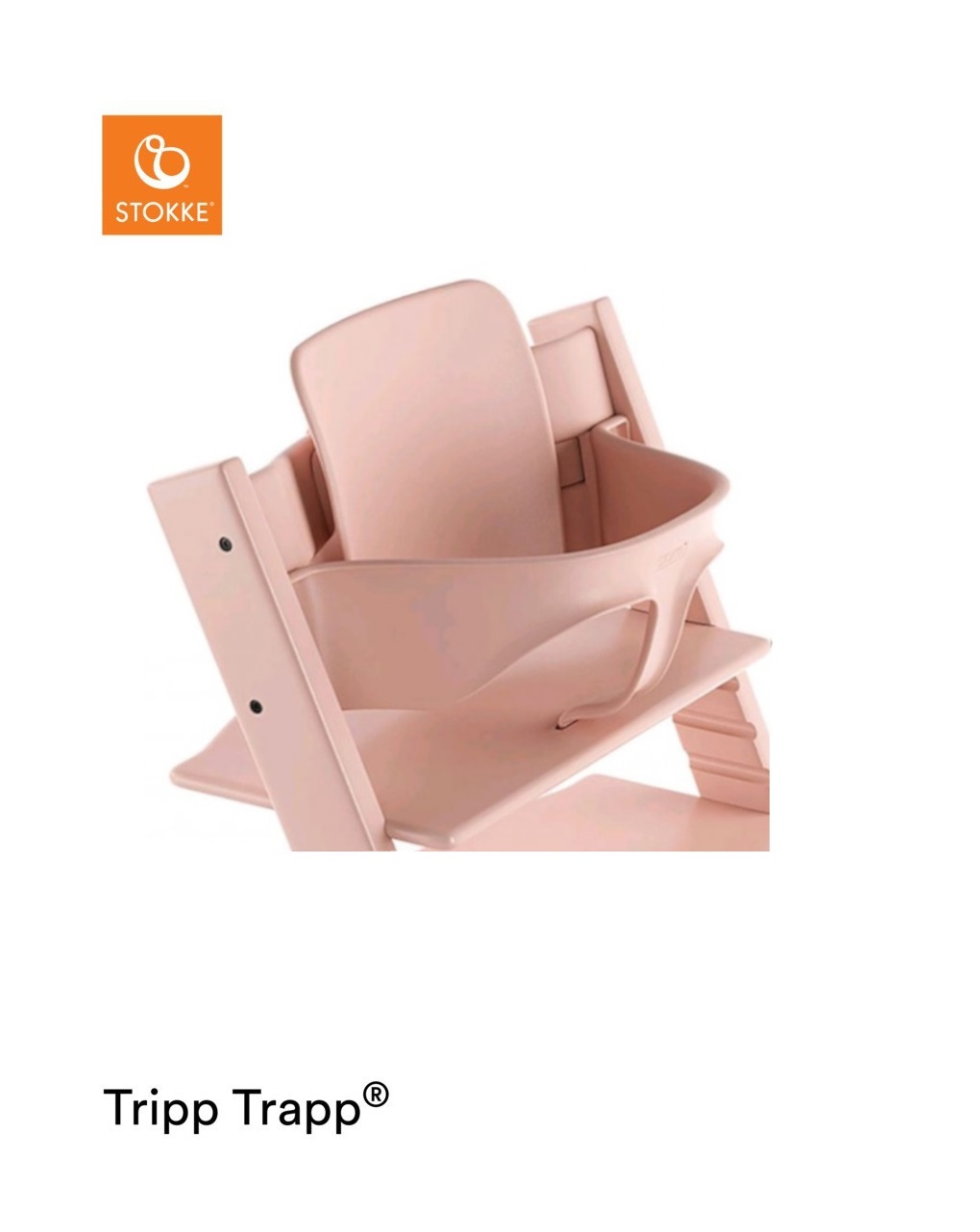 Stokke® baby set per tripp trapp® – serene pink