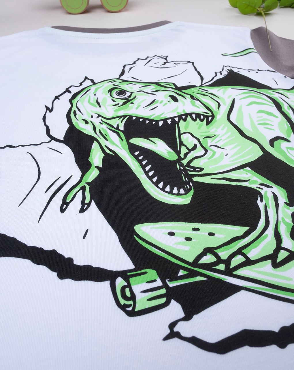 T-shirt mezza manica "t-rex" - Prénatal