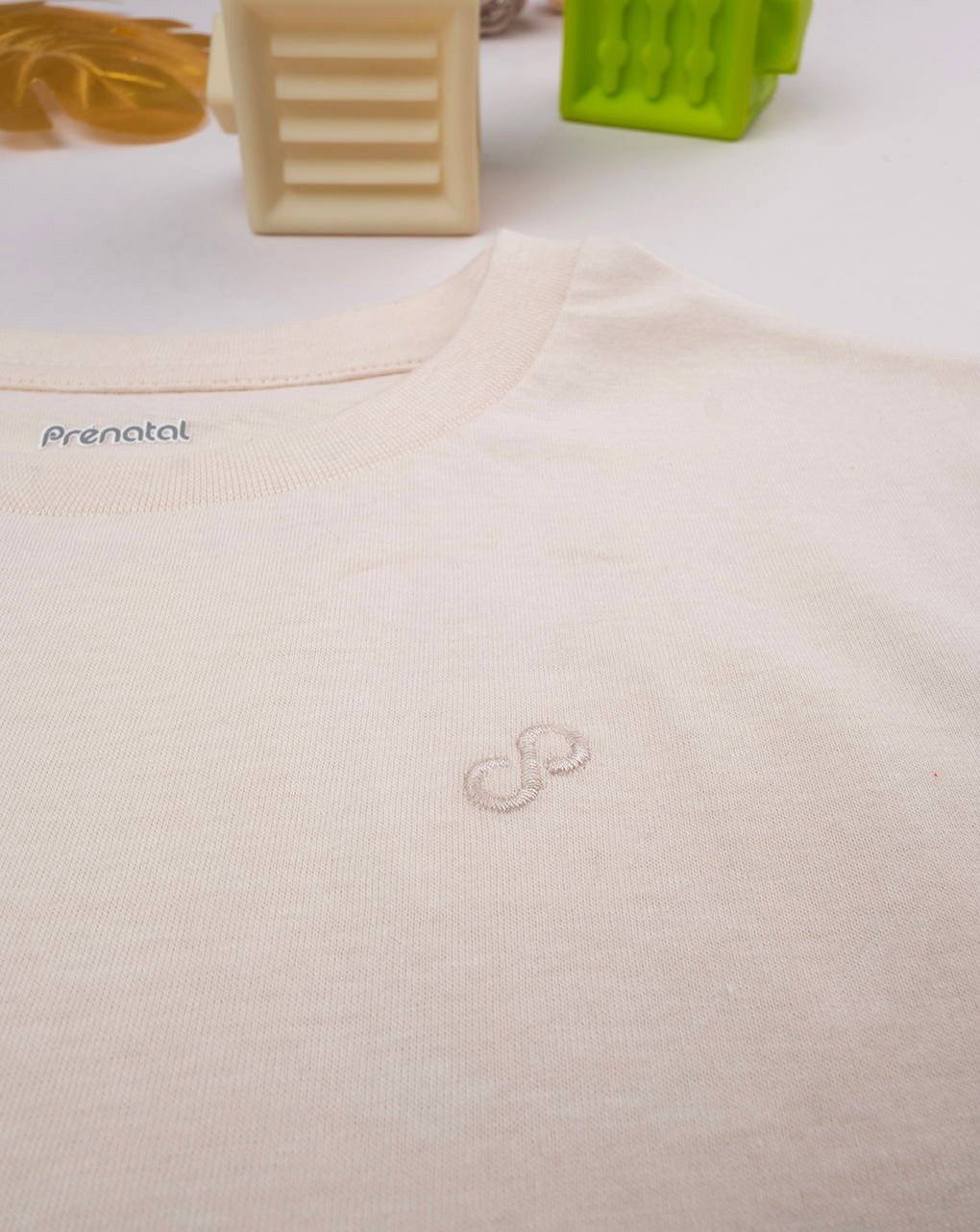 T-shirt beige maniche corte bambino - Prénatal