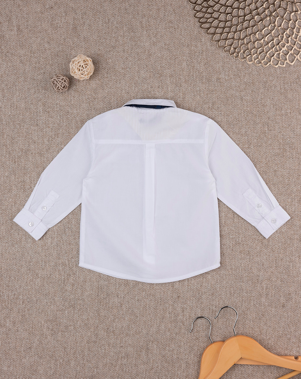 Camicia bimbo bianca - Prénatal