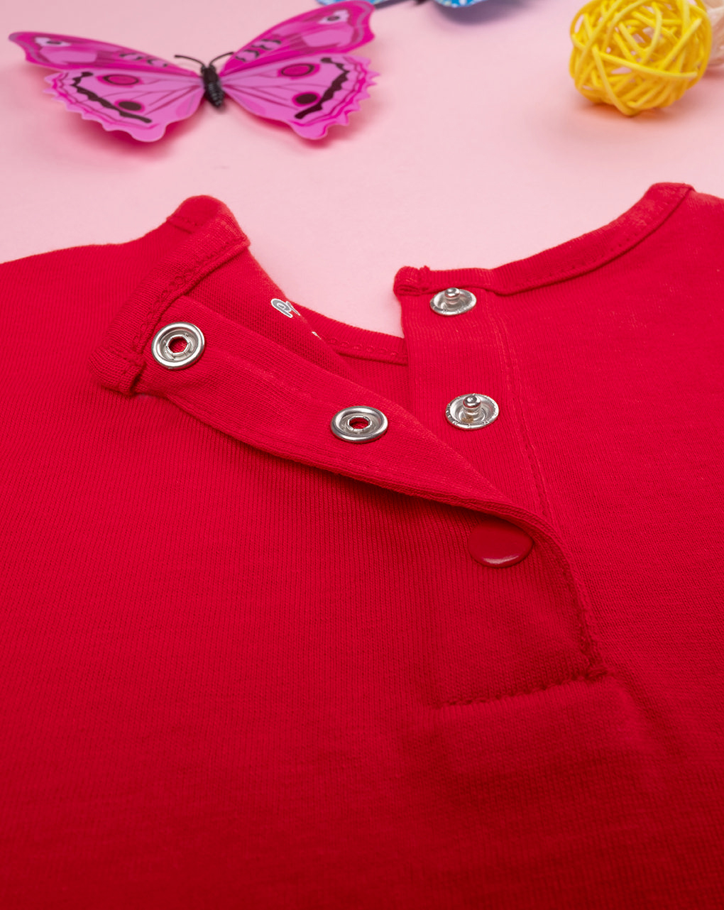 T-shirt bimba rossa stampata - Prénatal