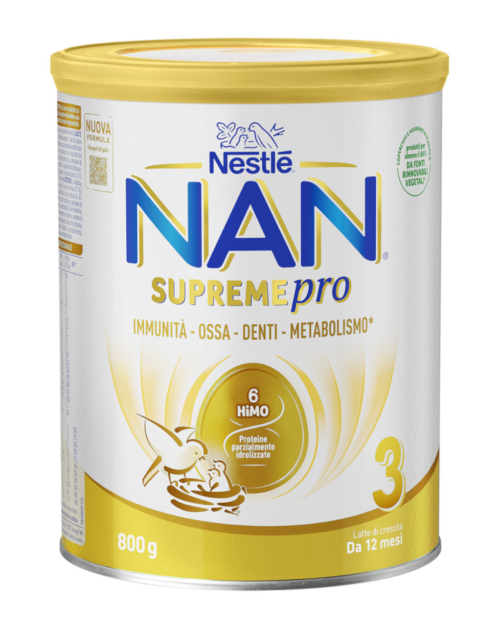 Latte in polvere nan supreme pro 3 | 800 gr - nestlé