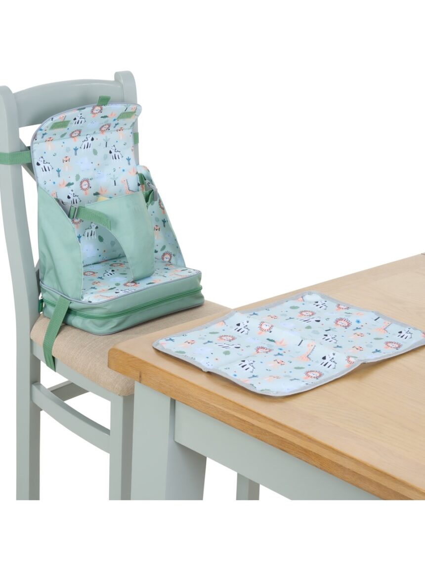 MANHATTAN TOY Baby Stella - Seggiolino Da Tavolo L'ora Della Pappa – Sedia Per Bambole Con Gancio, Adatta Alla Maggior Parte Dei Tavoli