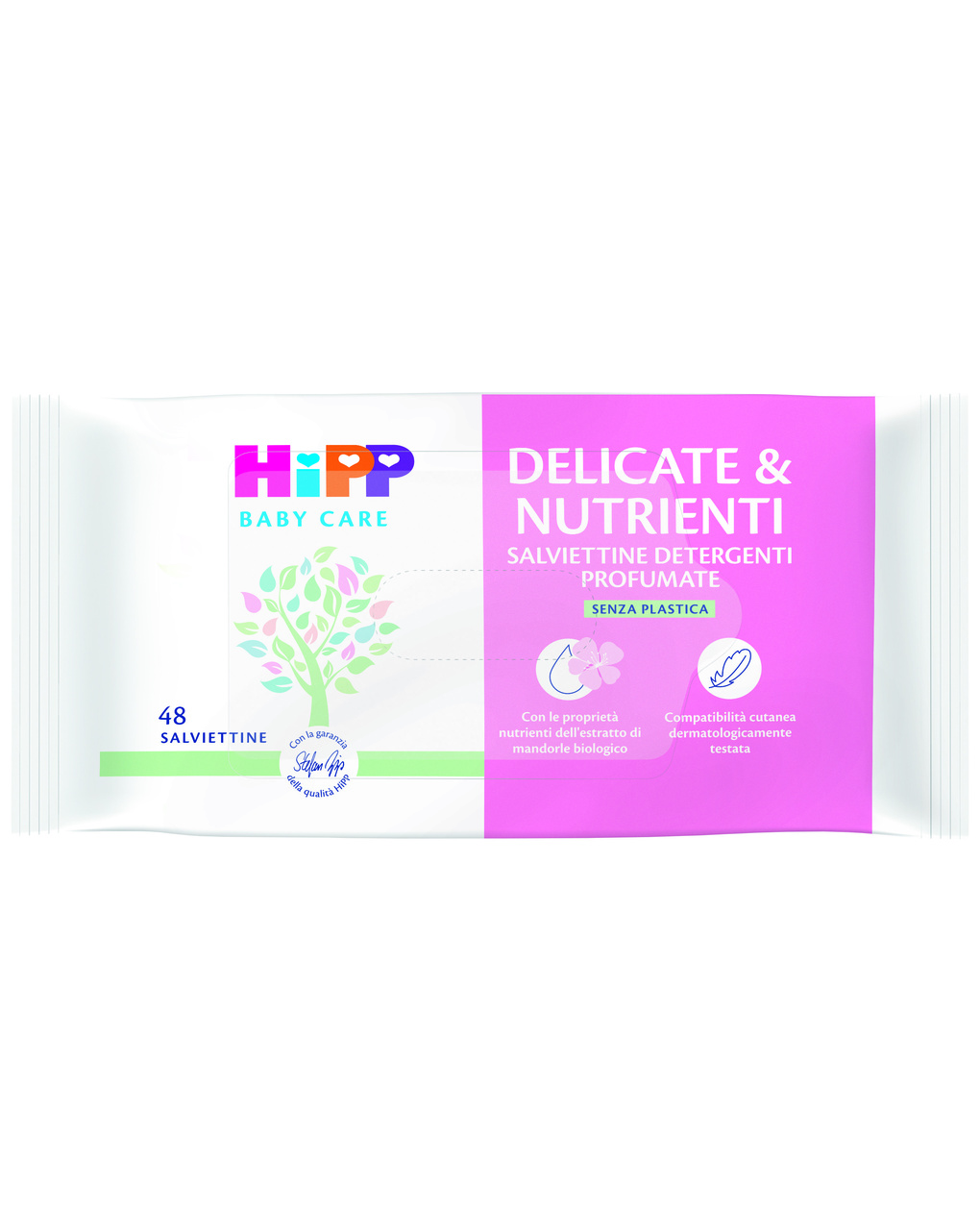 Salviettine delicate & nutrienti 48 pezzi - hipp - Hipp Baby